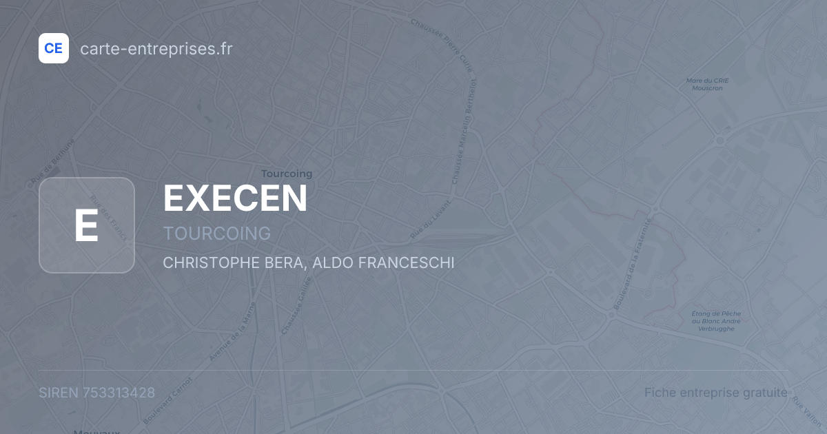 EXECEN — 753313428 — fiche entreprise