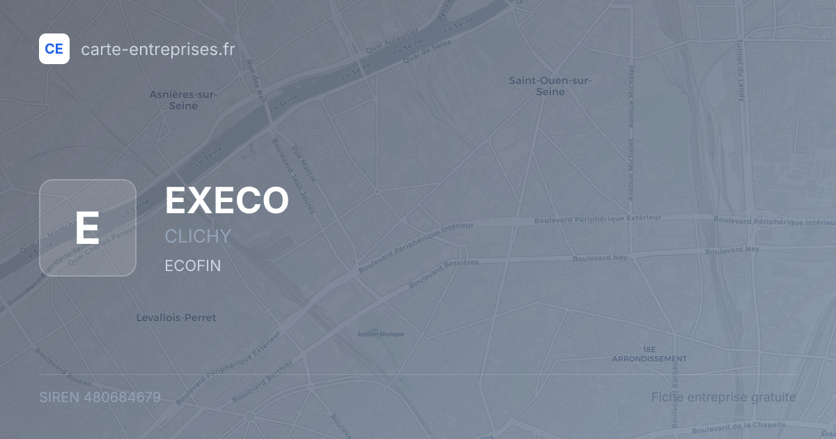 EXECO — 480684679 — fiche entreprise