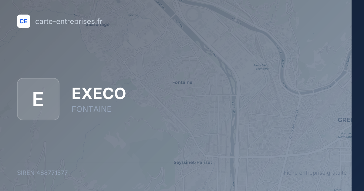 EXECO — 488771577 — fiche entreprise