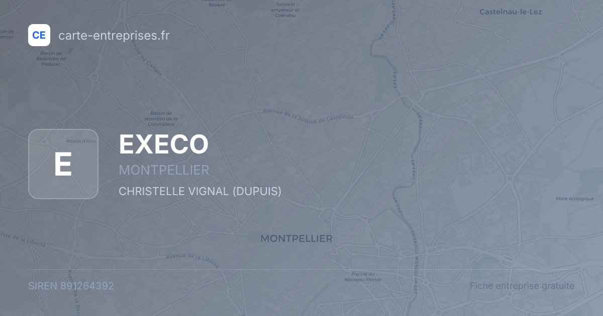 EXECO — 891264392 — fiche entreprise