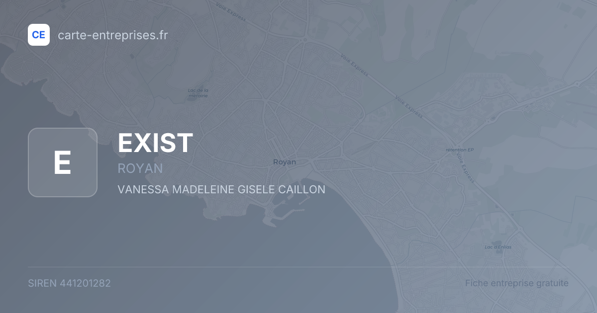 EXIST — 441201282 — fiche entreprise