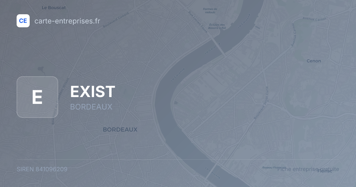 EXIST — 841096209 — fiche entreprise