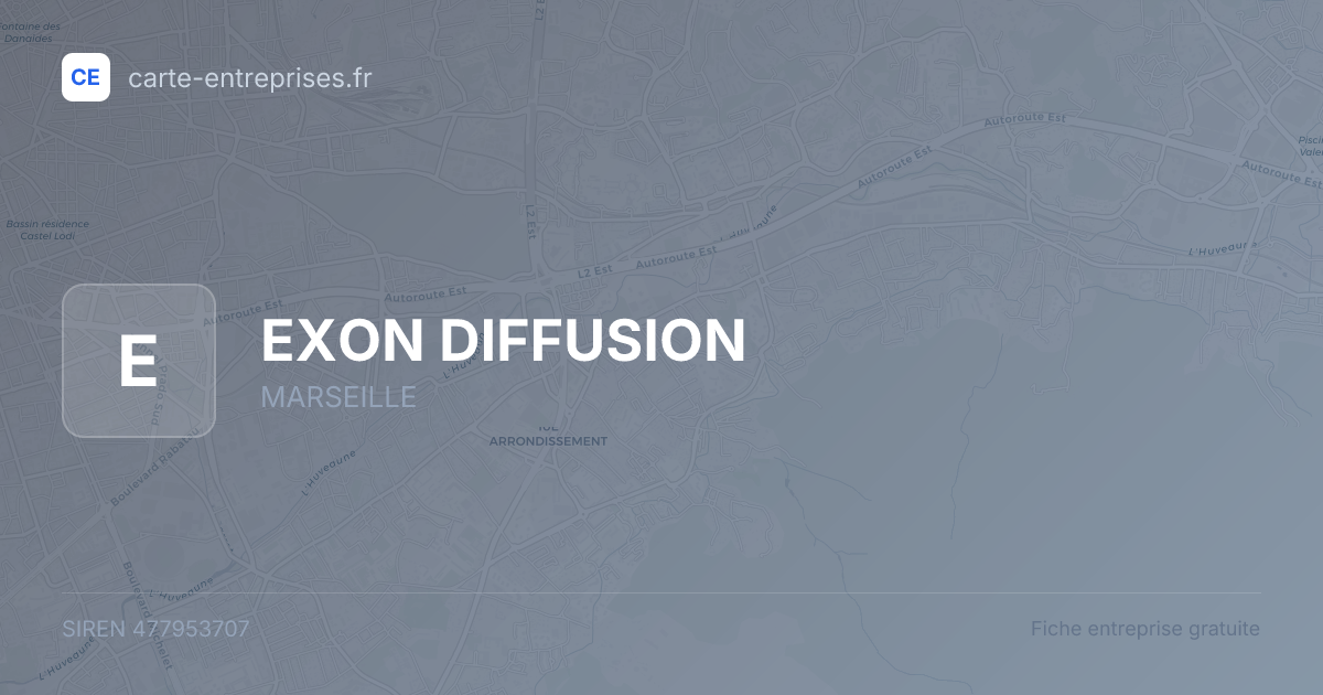 EXON DIFFUSION — 477953707 — fiche entreprise