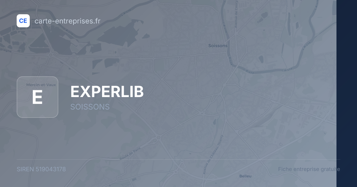 EXPERLIB — 519043178 — fiche entreprise