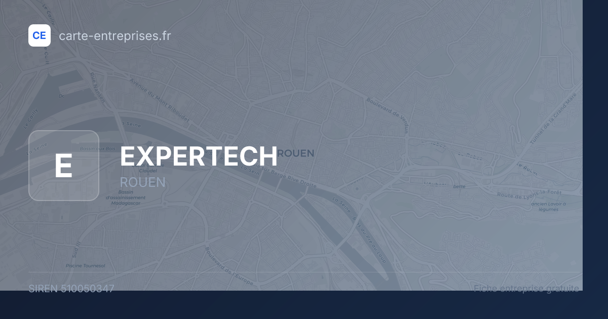 EXPERTECH — 510050347 — fiche entreprise
