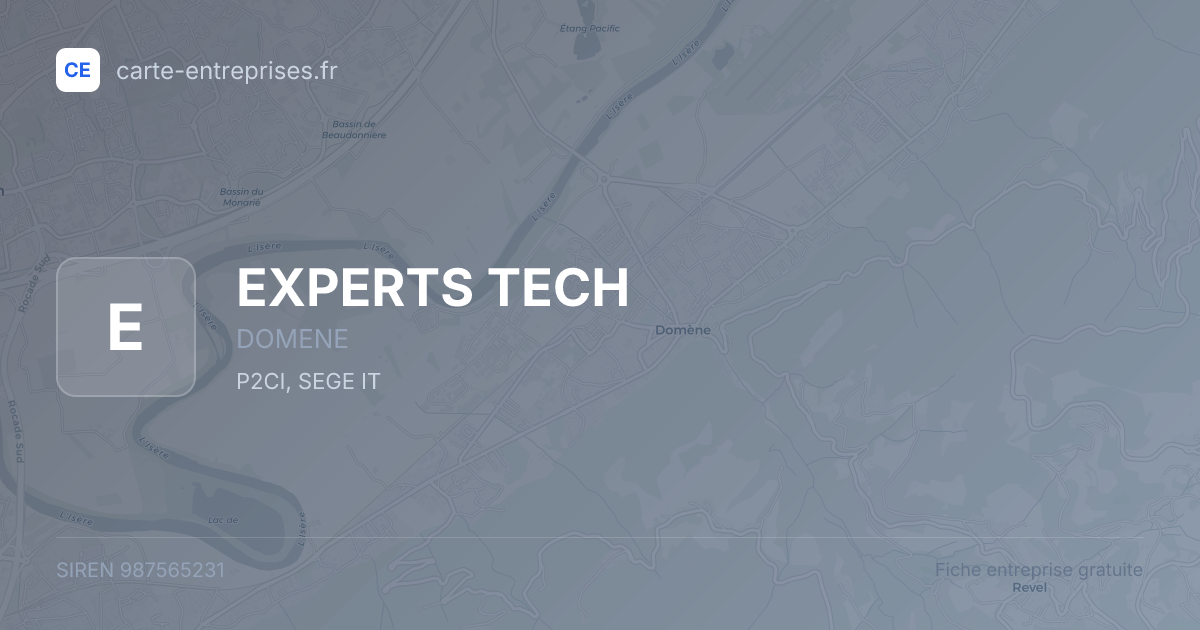 EXPERTS TECH — 987565231 — fiche entreprise