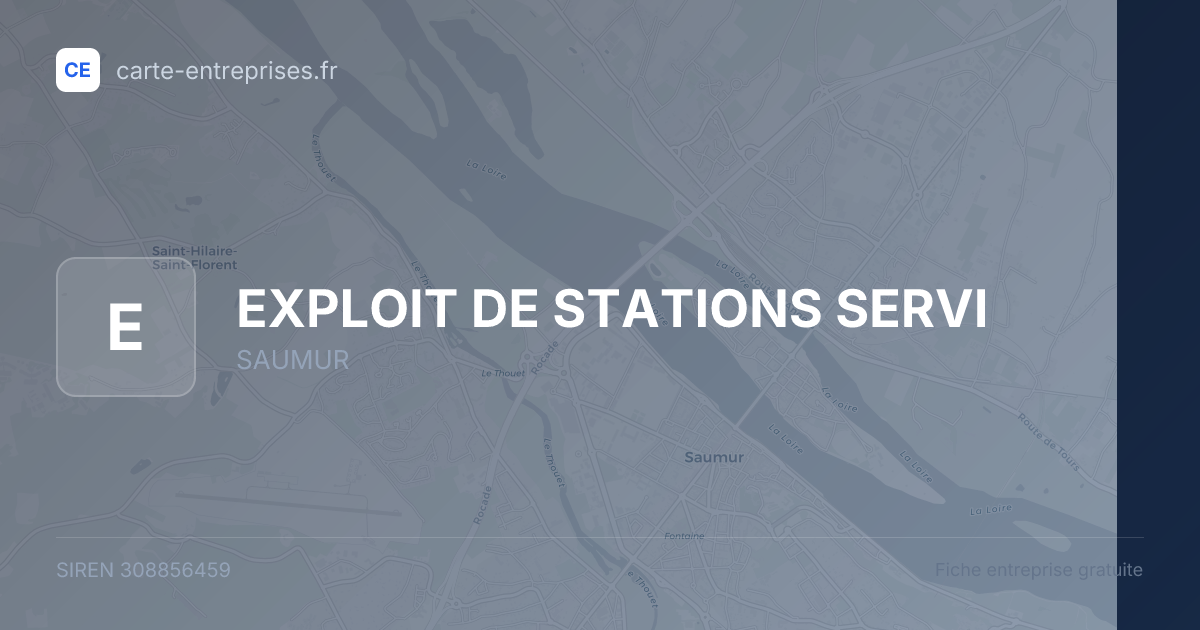 EXPLOIT DE STATIONS SERVI — 308856459 — fiche entreprise