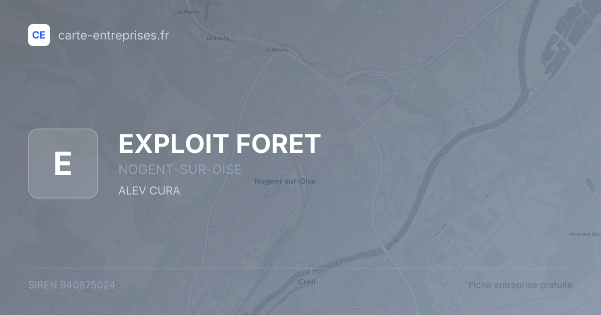 EXPLOIT FORET — 940875024 — fiche entreprise