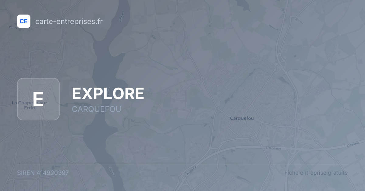 EXPLORE — 414920397 — fiche entreprise