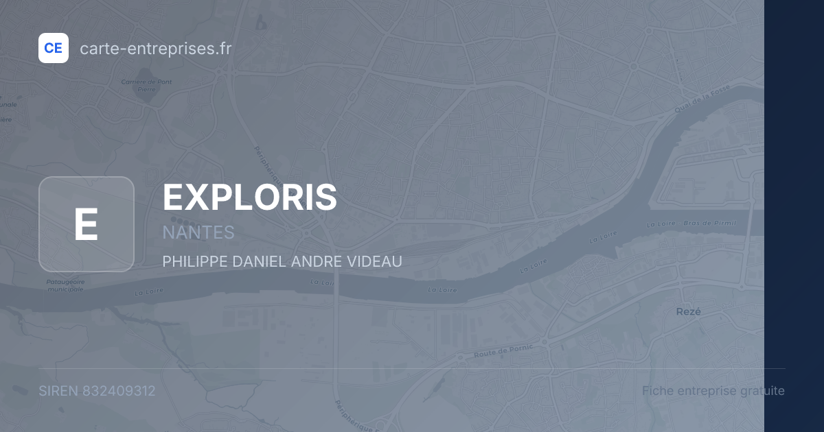 EXPLORIS — 832409312 — fiche entreprise