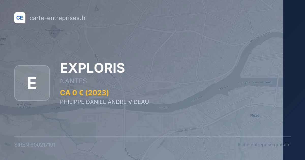 EXPLORIS — 900217191 — fiche entreprise