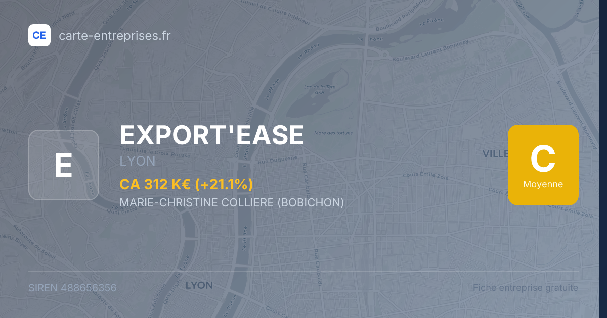 EXPORT'EASE — 488656356 — fiche entreprise