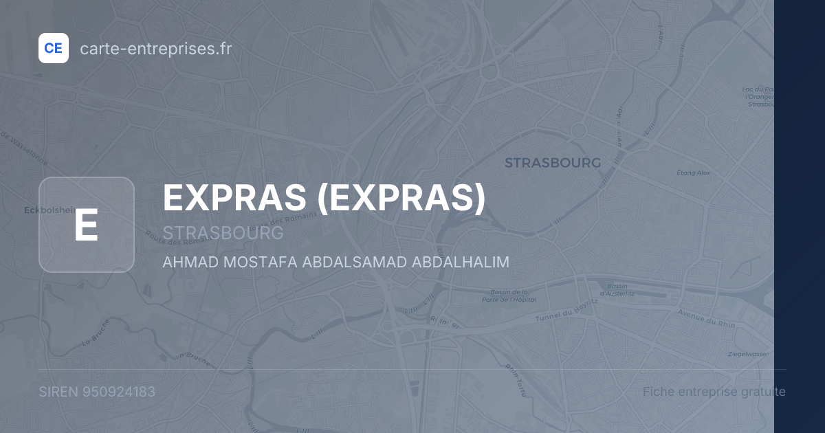 EXPRAS — 950924183 — fiche entreprise