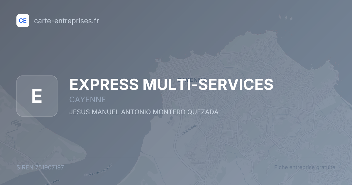 EXPRESS MULTI-SERVICES — 751907197 — fiche entreprise