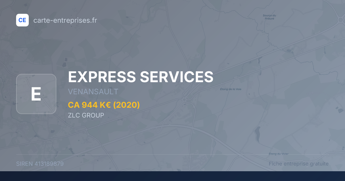 EXPRESS SERVICES — 413189879 — fiche entreprise