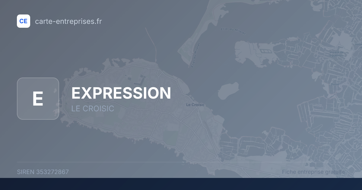 EXPRESSION — 353272867 — fiche entreprise