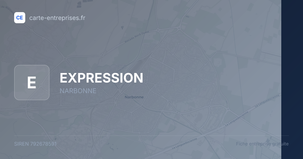 EXPRESSION — 792678591 — fiche entreprise