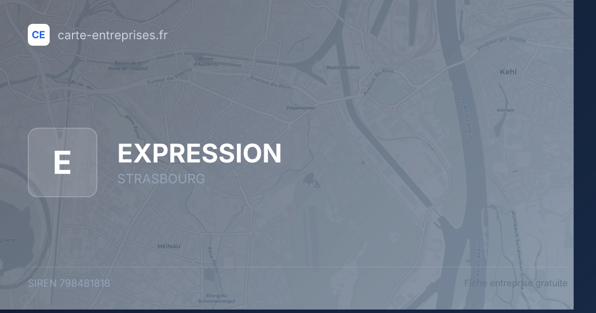 EXPRESSION — 798481818 — fiche entreprise