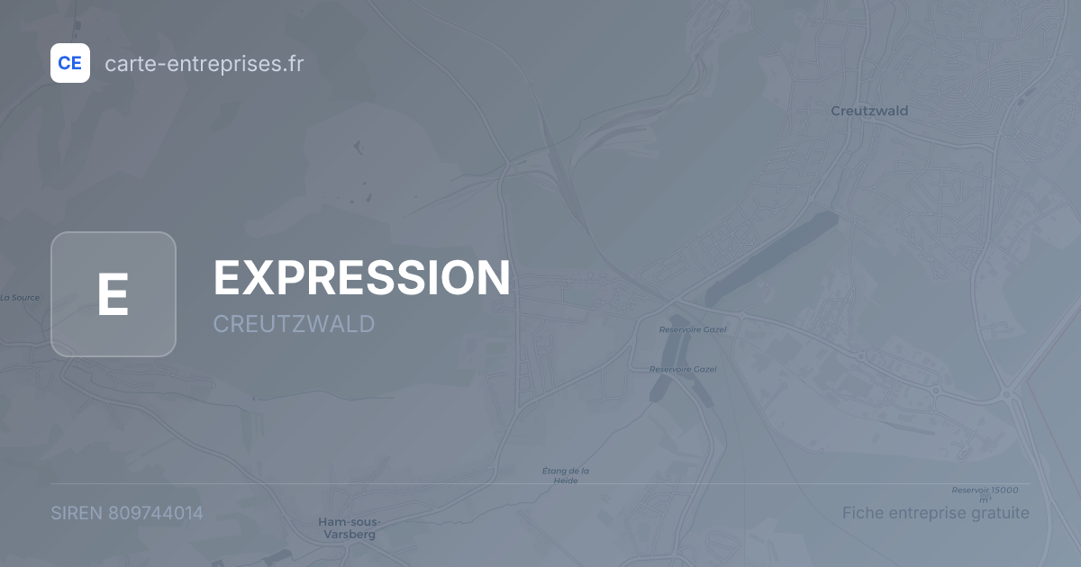 EXPRESSION — 809744014 — fiche entreprise