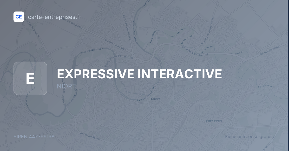 EXPRESSIVE INTERACTIVE — 447799198 — fiche entreprise