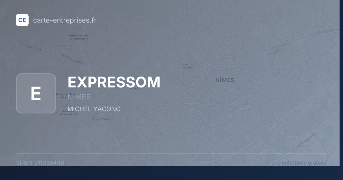 EXPRESSOM — 911038446 — fiche entreprise