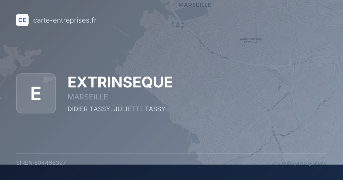 EXTRINSEQUE — 504466327 — fiche entreprise