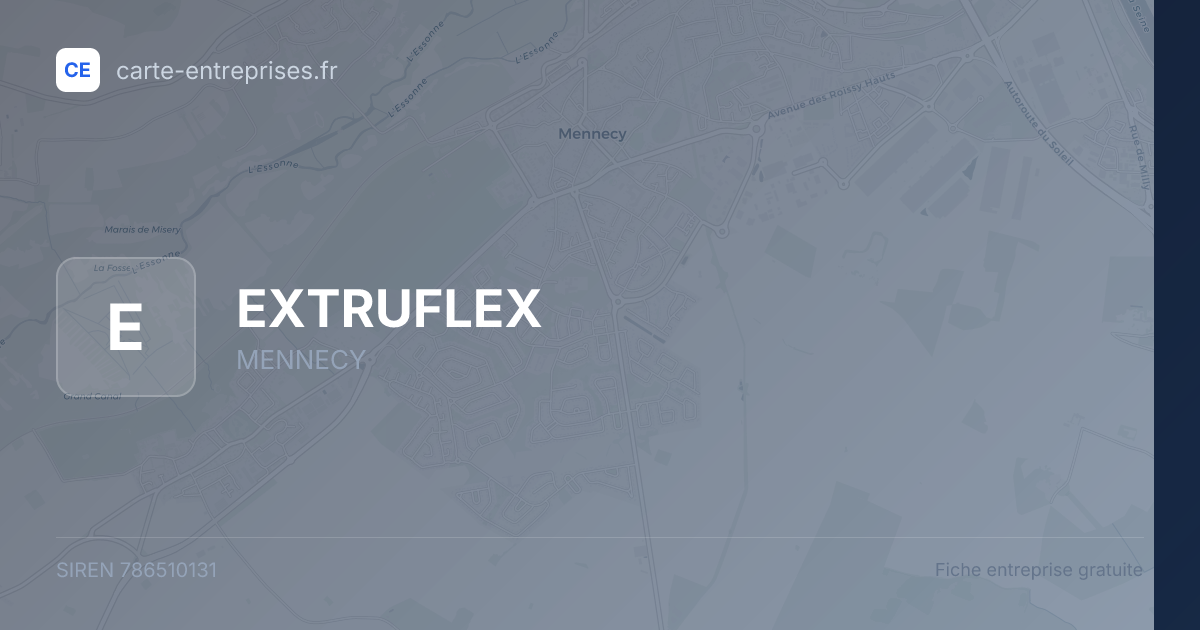 EXTRUFLEX — 786510131 — fiche entreprise