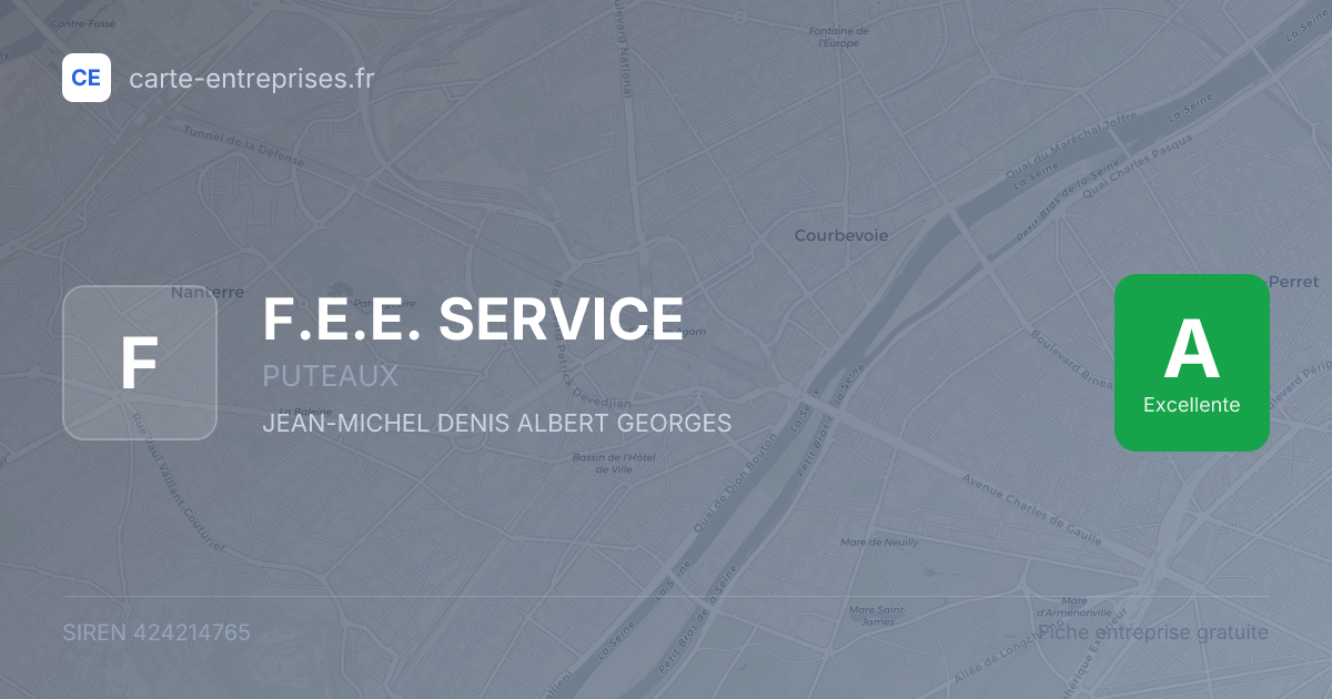 F.E.E. SERVICE — 424214765 — fiche entreprise