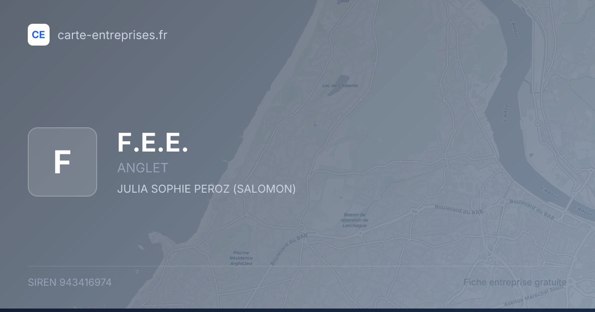 F.E.E. — 943416974 — fiche entreprise
