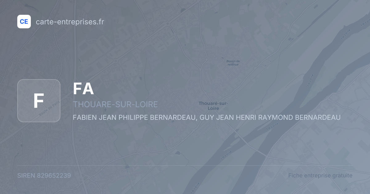 FA — 829652239 — fiche entreprise
