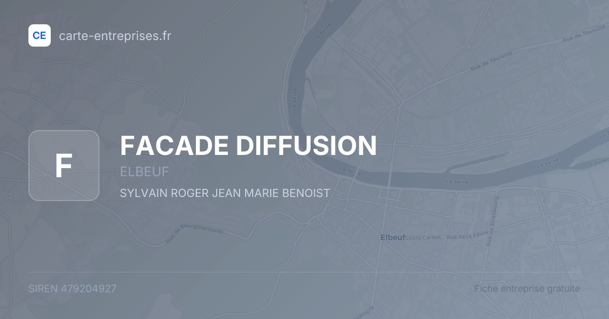 FACADE DIFFUSION — 479204927 — fiche entreprise