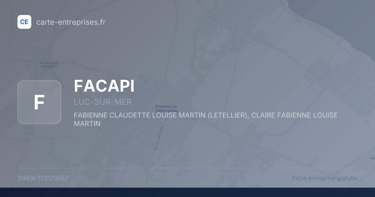 FACAPI — 513173567 — fiche entreprise