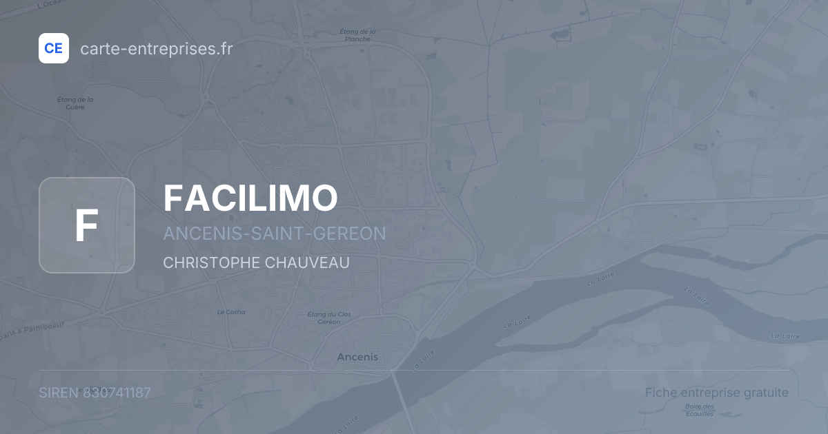 FACILIMO — 830741187 — fiche entreprise