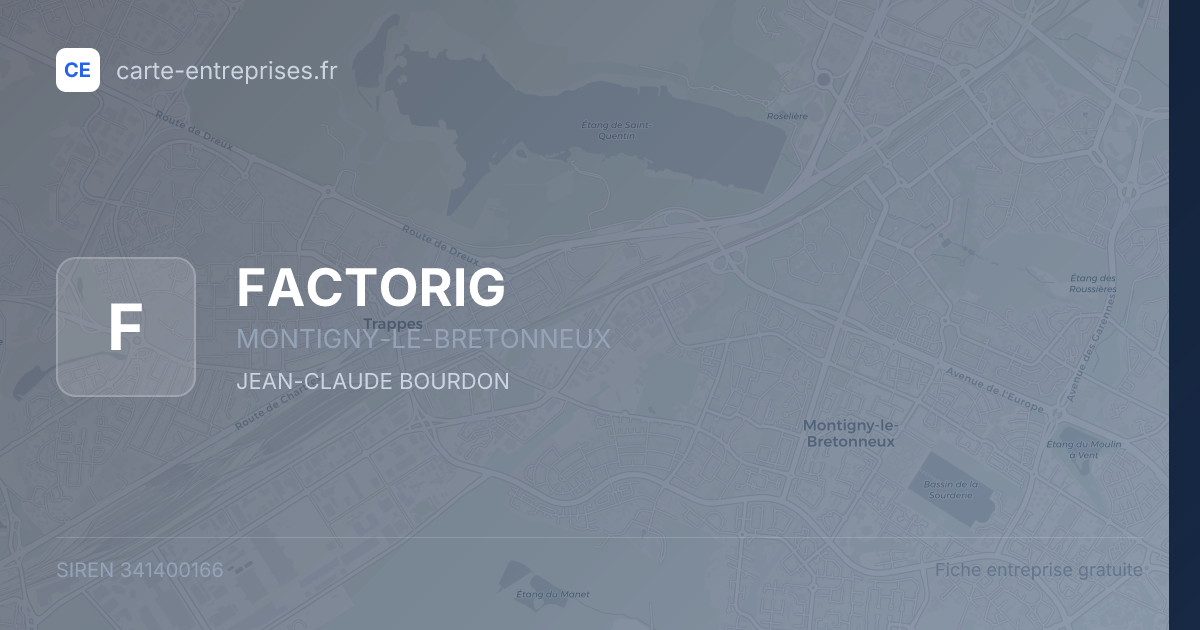 FACTORIG — 341400166 — fiche entreprise