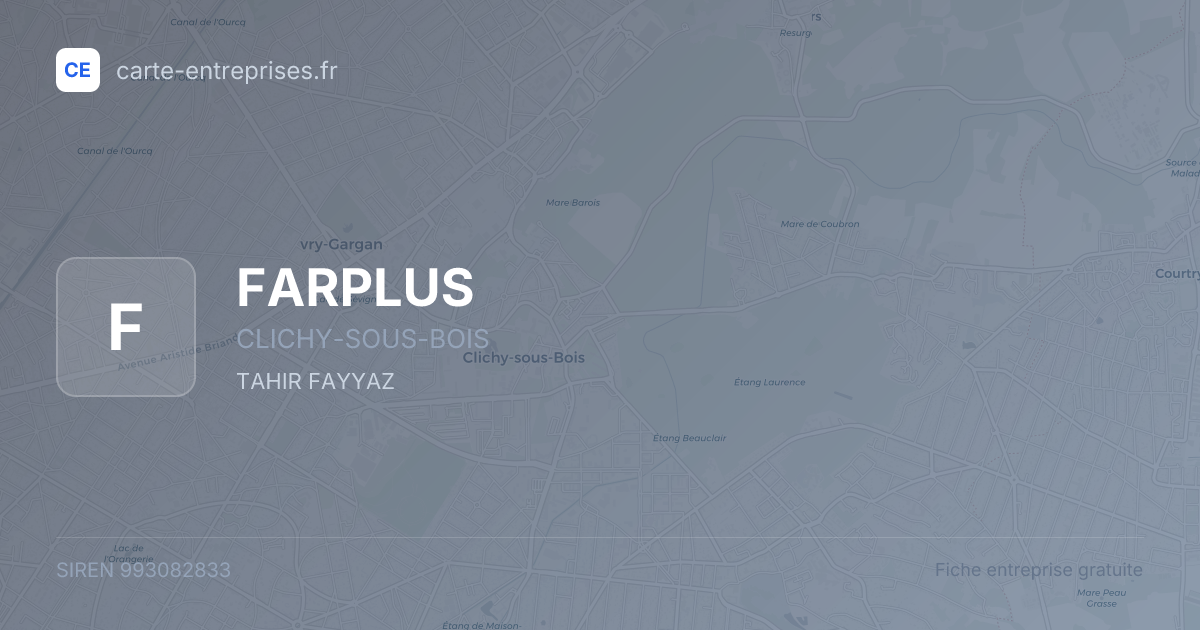 FARPLUS — 993082833 — fiche entreprise