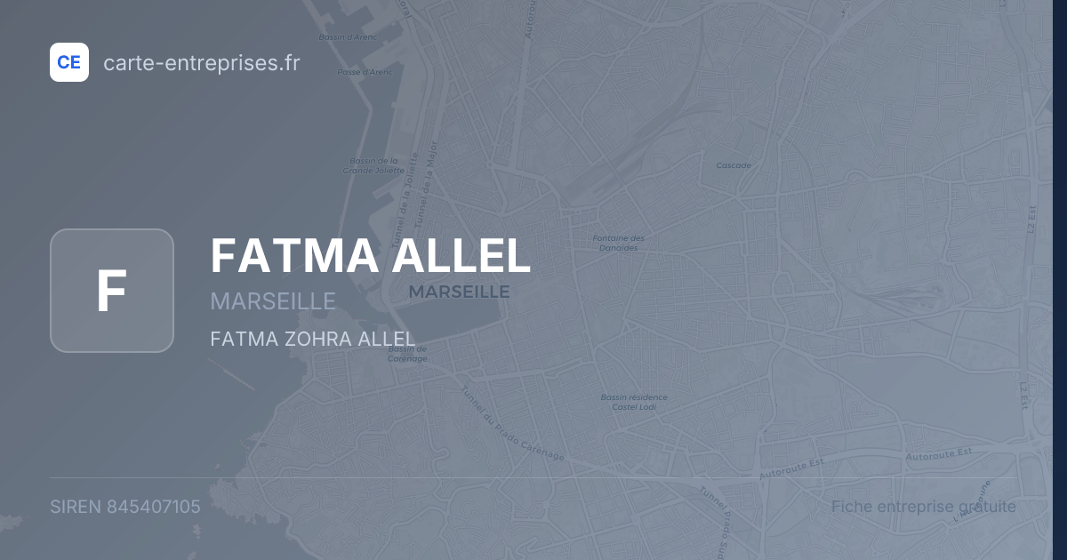 FATMA ALLEL — 845407105 — fiche entreprise