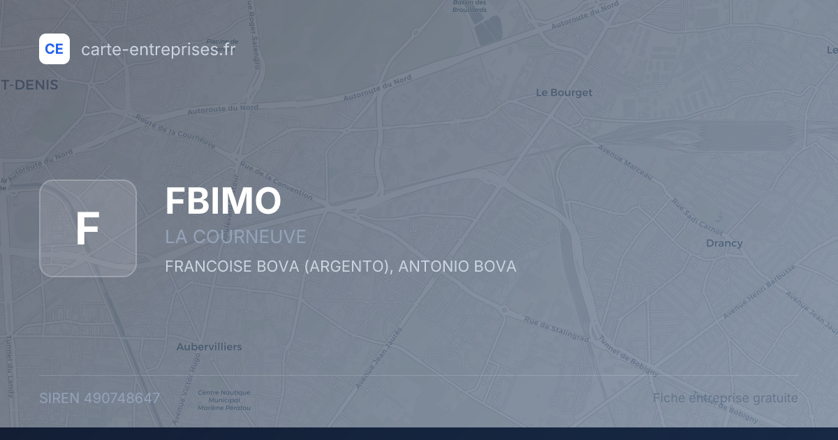FBIMO — 490748647 — fiche entreprise