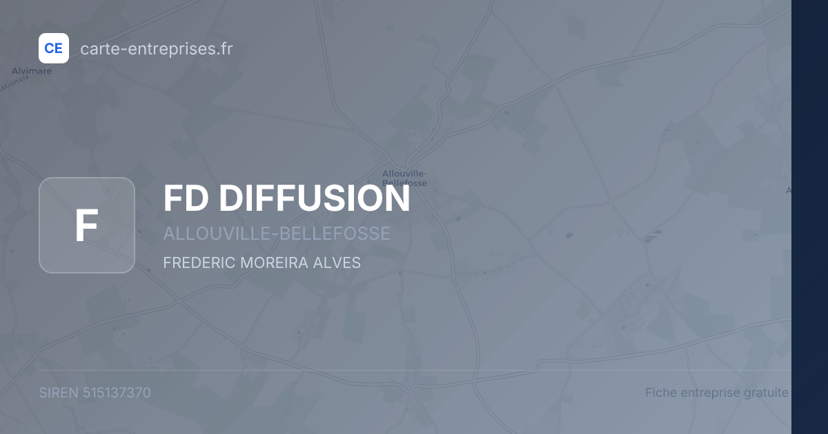FD DIFFUSION — 515137370 — fiche entreprise