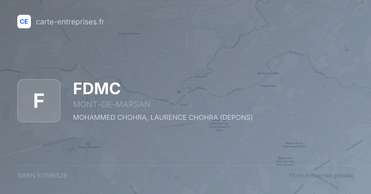 FDMC — 511196529 — fiche entreprise