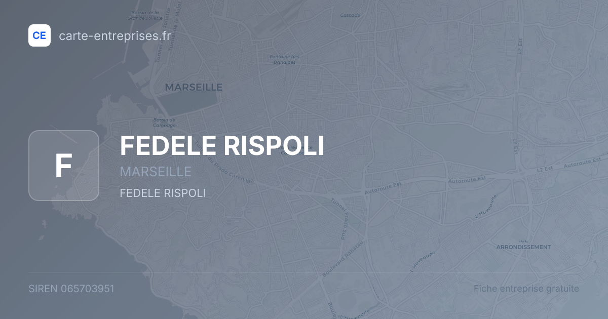 FEDELE RISPOLI — 065703951 — fiche entreprise