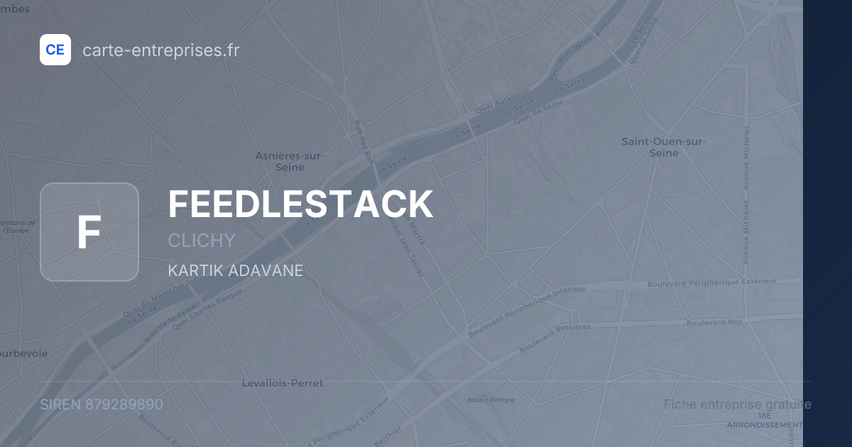 FEEDLESTACK — 879289890 — fiche entreprise