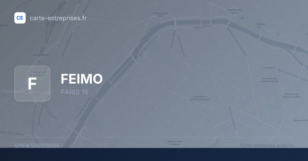 FEIMO — 500679006 — fiche entreprise