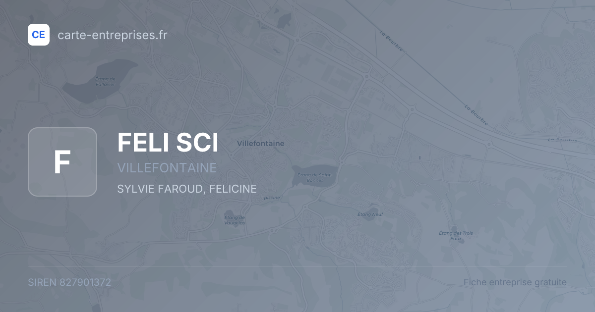 FELI SCI — 827901372 — fiche entreprise