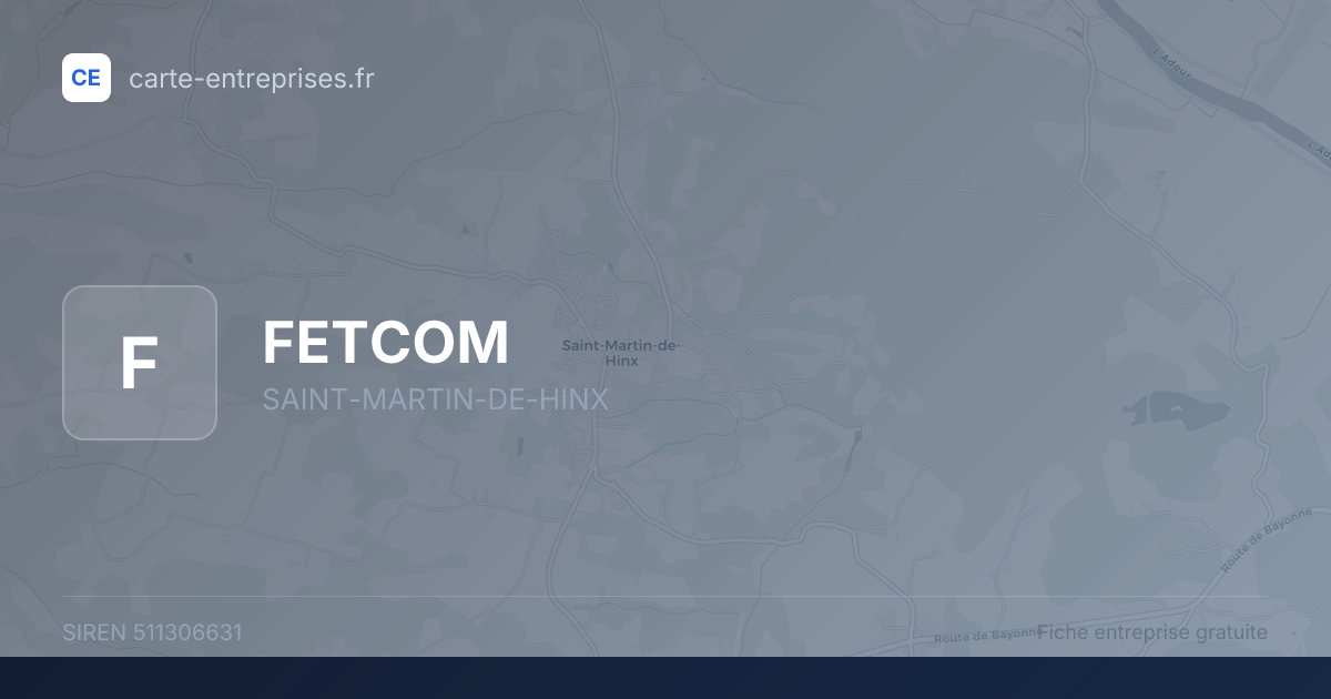 FETCOM — 511306631 — fiche entreprise