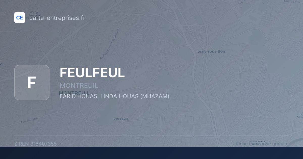 FEULFEUL — 818407355 — fiche entreprise