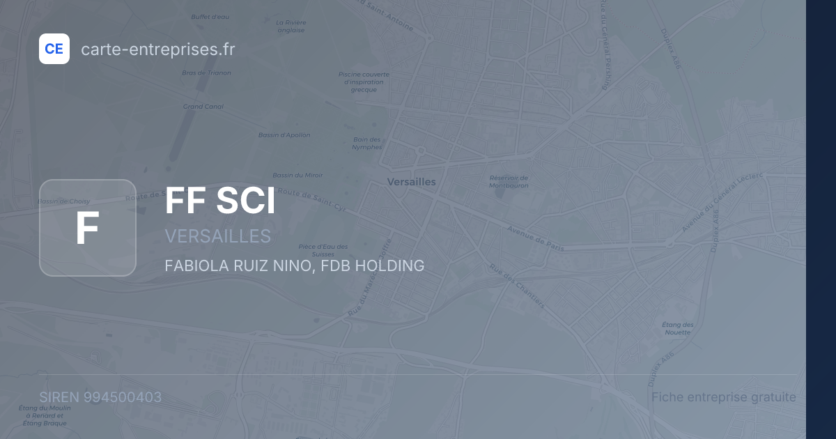 FF SCI — 994500403 — fiche entreprise