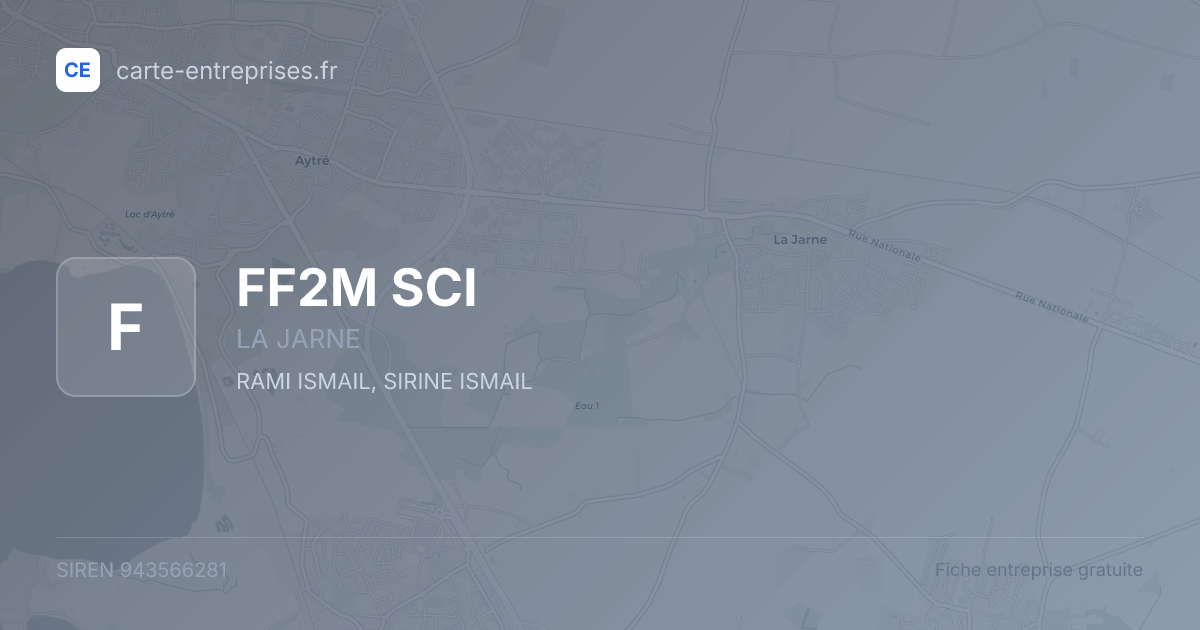 FF2M SCI — 943566281 — fiche entreprise