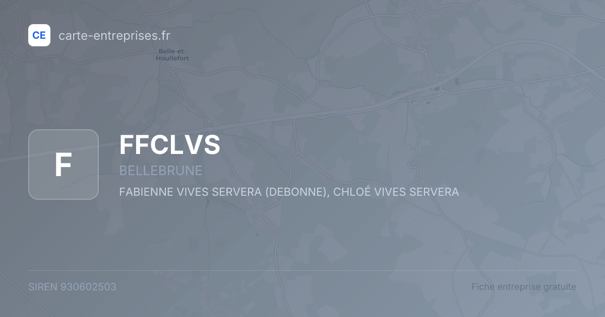 FFCLVS — 930602503 — fiche entreprise