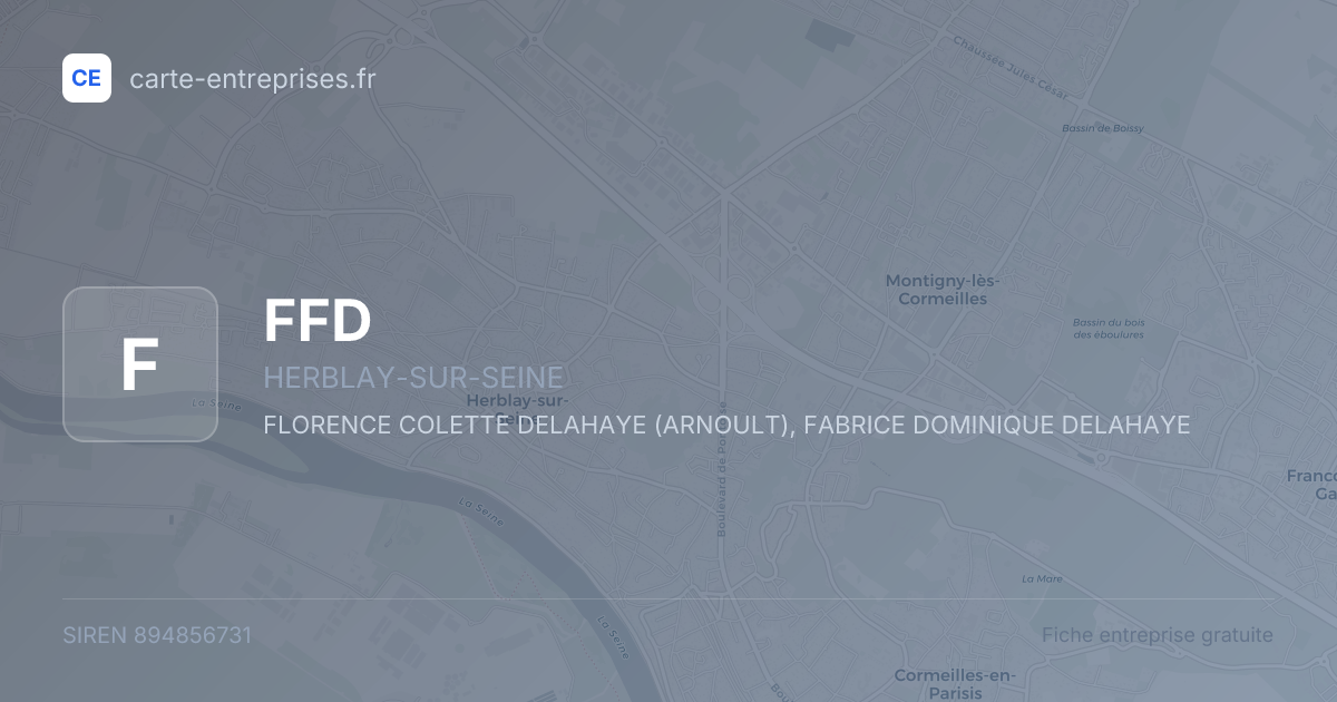 FFD — 894856731 — fiche entreprise
