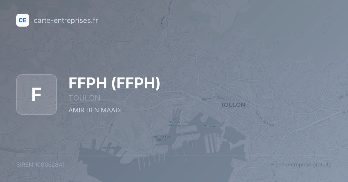FFPH — 100652841 — fiche entreprise